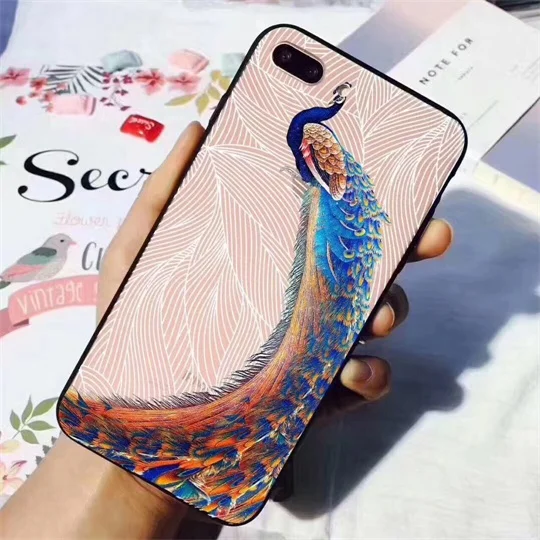 3D relief Peacock Phone Case For iPhone 6 6 Puls 6S 7 8 Puls Cases Luxury Silk Pattern Beautiful Soft Silicone Back Cover Coque
3D relief Peacock Phone Case For iPhone 6 6 Puls 6S 7 8 Puls Cases Luxury Silk Pattern Beautiful Soft Silicone Back Cover Coque