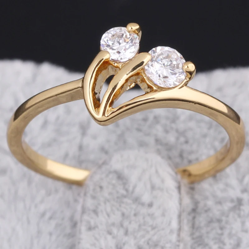 High Quality White/Yellow Gold Color AAA+ Double Cubic Zirconia Paved Wedding Engagement Ring Jewelry for Women Girls 5.25-9#
High Quality White/Yellow Gold Color AAA+ Double Cubic Zirconia Paved Wedding Engagement Ring Jewelry for Women Girls 5.25-9#