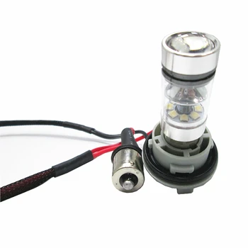 2PCS P21W BA15S 1156 100W 20 SMD + decoder High Power Canbus No Error brake light Reversing lights Turn lights Head Lamp White
2PCS P21W BA15S 1156 100W 20 SMD + decoder High Power Canbus No Error brake light Reversing lights Turn lights Head Lamp White