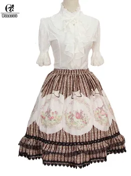 ROLECOS 2018 Classical Print Lolita Skirt For Women Easter Bunny And Egg Print Skirt Girls Gifts Vintage Lolita SK With Lace
ROLECOS 2018 Classical Print Lolita Skirt For Women Easter Bunny And Egg Print Skirt Girls Gifts Vintage Lolita SK With Lace