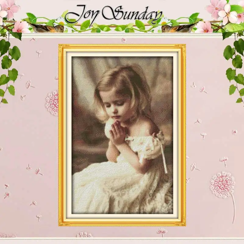 The Pray Girl patterns Counted Cross Stitch 11 14CT Cross Stitch wholesale Cross Stitch Kit Embroidery for Home Decor Needlework
The Pray Girl patterns Counted Cross Stitch 11 14CT Cross Stitch wholesale Cross Stitch Kit Embroidery for Home Decor Needlework