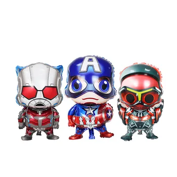 KUWANLE 50pcs/lot 80*47cm Captain America&Iron Man Foil Helium Balloons Heros Ballon Birthday Party Supplies Decoration Globos
KUWANLE 50pcs/lot 80*47cm Captain America&Iron Man Foil Helium Balloons Heros Ballon Birthday Party Supplies Decoration Globos