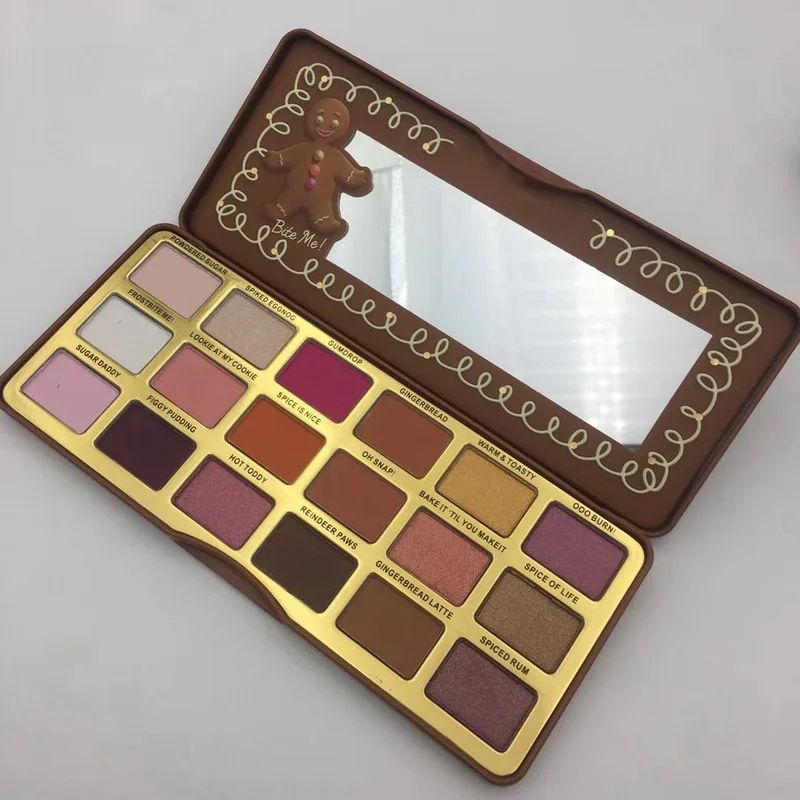 Makeup Eye GINGERBREAD SPICE Eyeshadow 18 color Matte Palette Natural Eyeshadow 1pcs free shipping
Makeup Eye GINGERBREAD SPICE Eyeshadow 18 color Matte Palette Natural Eyeshadow 1pcs free shipping