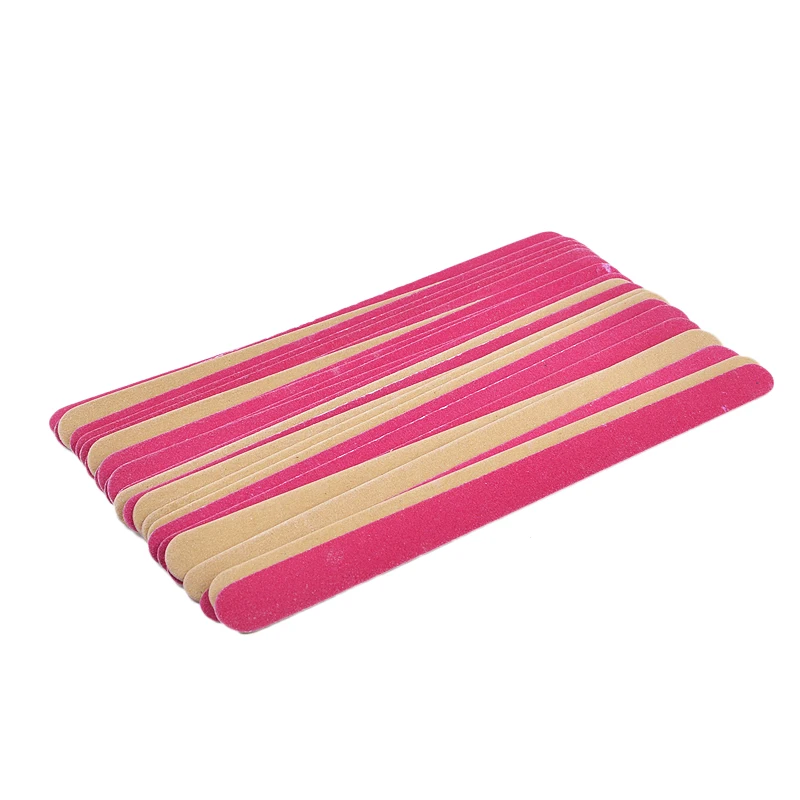 50pcs/lot Nail Sanding Buffer File Blocks Wooden Sandpaper Polish Buffing Strips Cuticle Remover Salon Tools | Красота и здоровье