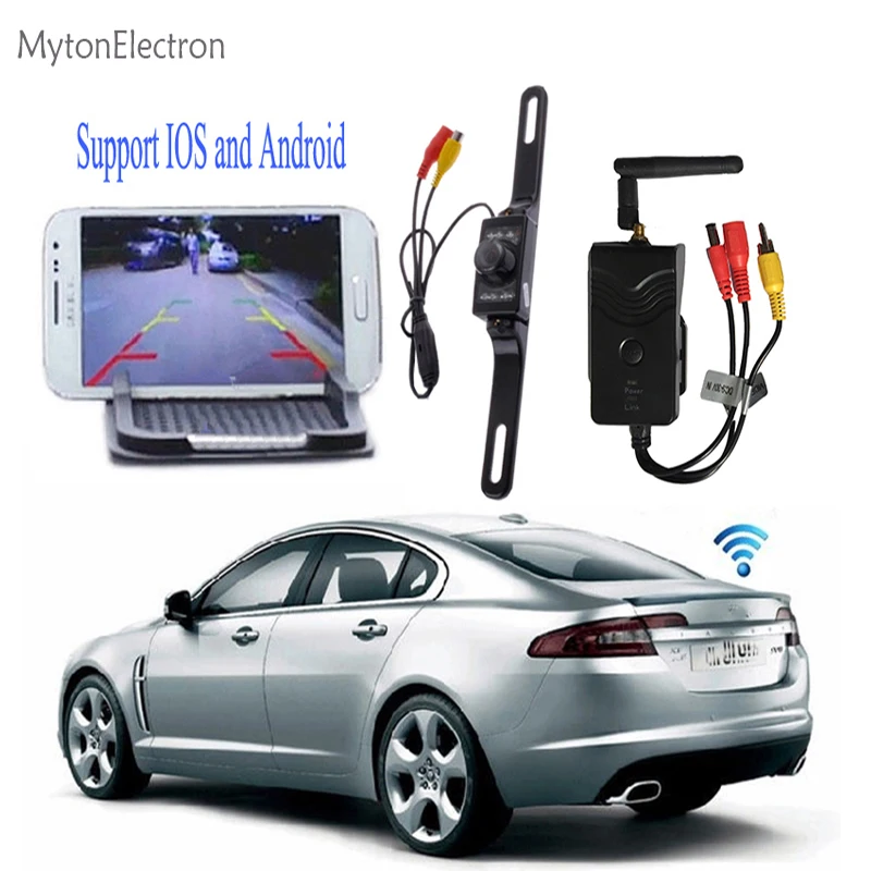 Car Rear View Backup Night vision Camera + WiFi Transmitter for Car / for IPhone, IPad, Android system / for Surveillance Camera
Car Rear View Backup Night vision Camera + WiFi Transmitter for Car / for IPhone, IPad, Android system / for Surveillance Camera