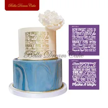 Marina Round Calligraphy Frame and Birthday&Wedding Words Mesh Stencils Fabric Lace Fondant Mold Cake Decorating Tool Bakeware
Marina Round Calligraphy Frame and Birthday&Wedding Words Mesh Stencils Fabric Lace Fondant Mold Cake Decorating Tool Bakeware