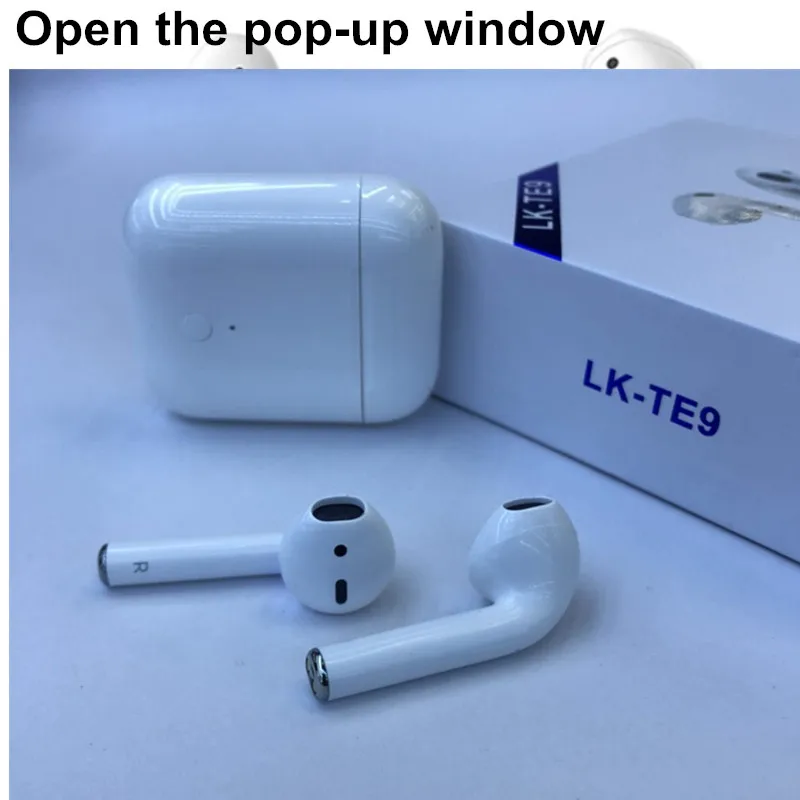 New i14 LK-TE9 TWS 1:1 ear pods For Pop up function Touch control Wireless Bluetooth 5.0 earphone pk i13 i11 i12 i10 tws
New i14 LK-TE9 TWS 1:1 ear pods For Pop up function Touch control Wireless Bluetooth 5.0 earphone pk i13 i11 i12 i10 tws