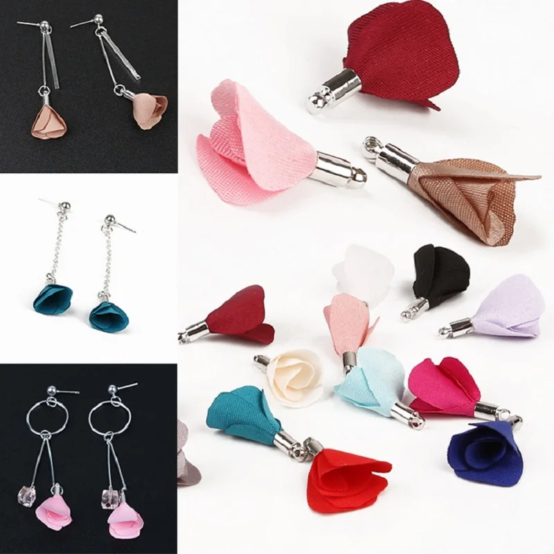 10/20pcs/lot Fabric Flower Tassel Pendants for Keychain Cellphone Straps Earring Making Accessories / Jewelry Finding
10/20pcs/lot Fabric Flower Tassel Pendants for Keychain Cellphone Straps Earring Making Accessories / Jewelry Finding