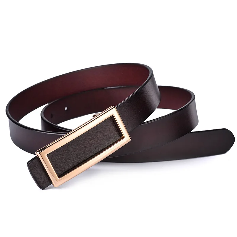 New pattern Best Sellers female Genuine leather Smooth buckle Belt Cowhide belt personality Rectangle Leisure time fashion Trend
New pattern Best Sellers female Genuine leather Smooth buckle Belt Cowhide belt personality Rectangle Leisure time fashion Trend