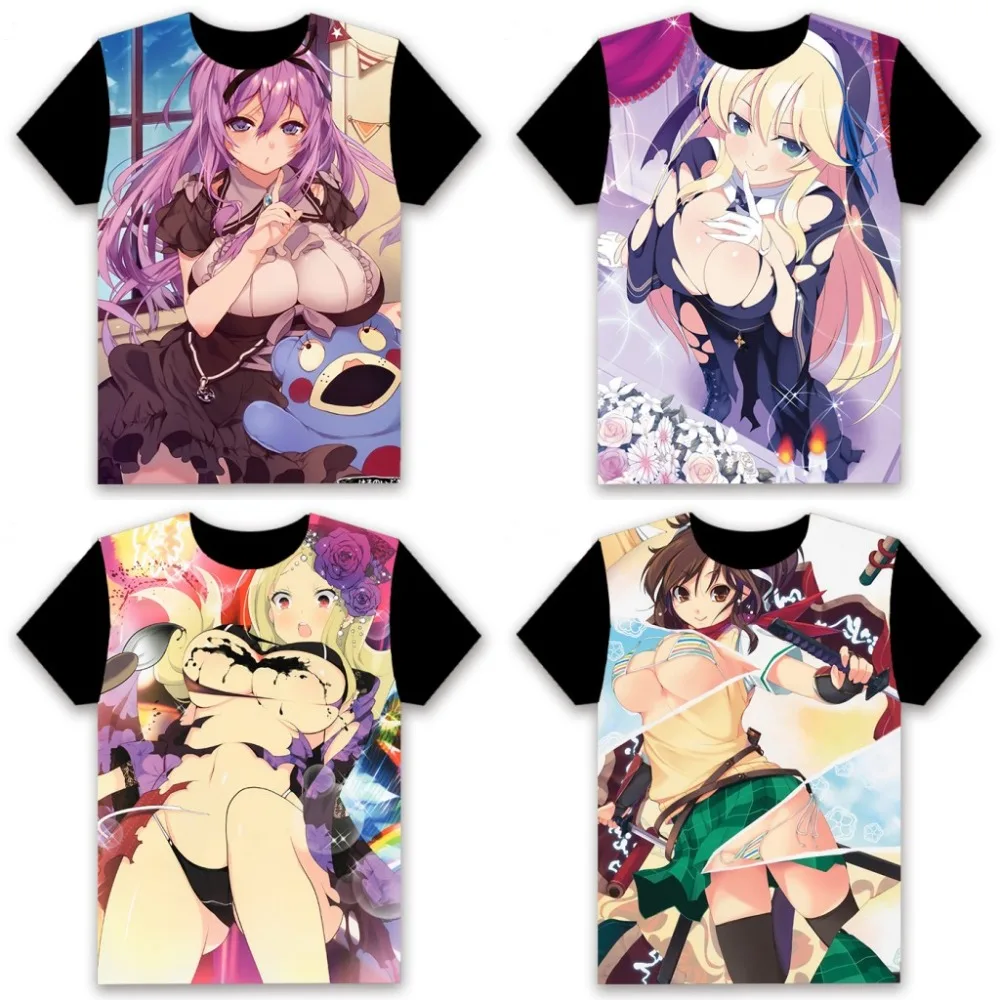 Fashion T-shirt Anime Senran Kagura Shinovi Versus Kayano Ai Cosplay Short Sleeve Unisex Casual Black Tee Summer Funny Shirt
Fashion T-shirt Anime Senran Kagura Shinovi Versus Kayano Ai Cosplay Short Sleeve Unisex Casual Black Tee Summer Funny Shirt