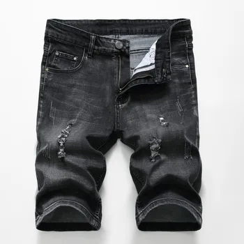 New Shorts Men Ripped Short Jeans Straight Cotton Shorts Jean Bermuda Male Denim Plus Size 28-40
New Shorts Men Ripped Short Jeans Straight Cotton Shorts Jean Bermuda Male Denim Plus Size 28-40