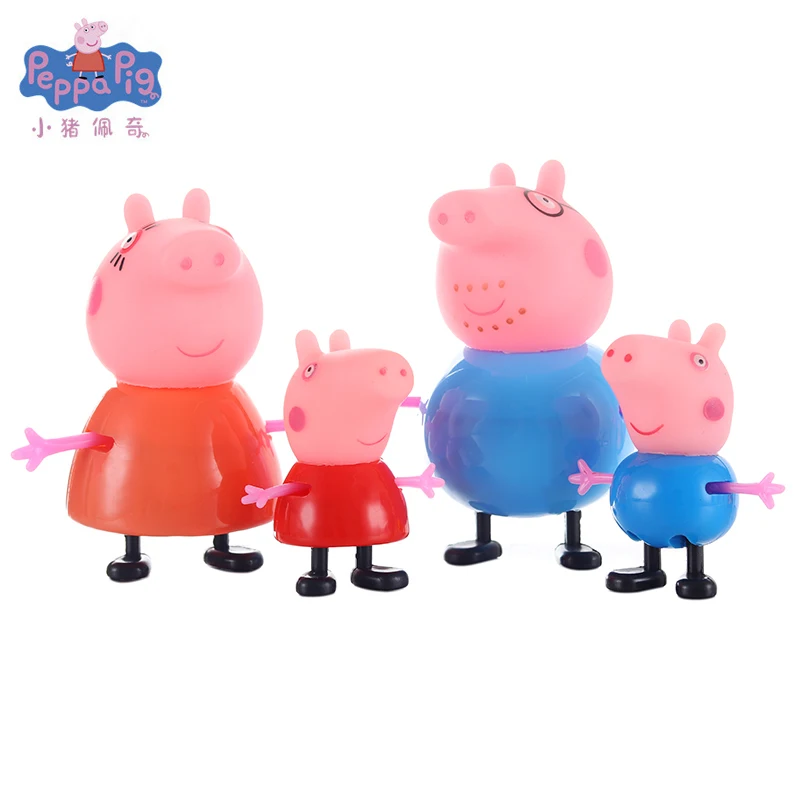 New Peppa Pig George Guinea Pig Family Pack Mom and Dad 4 Pack / Set Action Figure Original Perusia Anime Toy Set Child Gift 
New Peppa Pig George Guinea Pig Family Pack Mom and Dad 4 Pack / Set Action Figure Original Perusia Anime Toy Set Child Gift