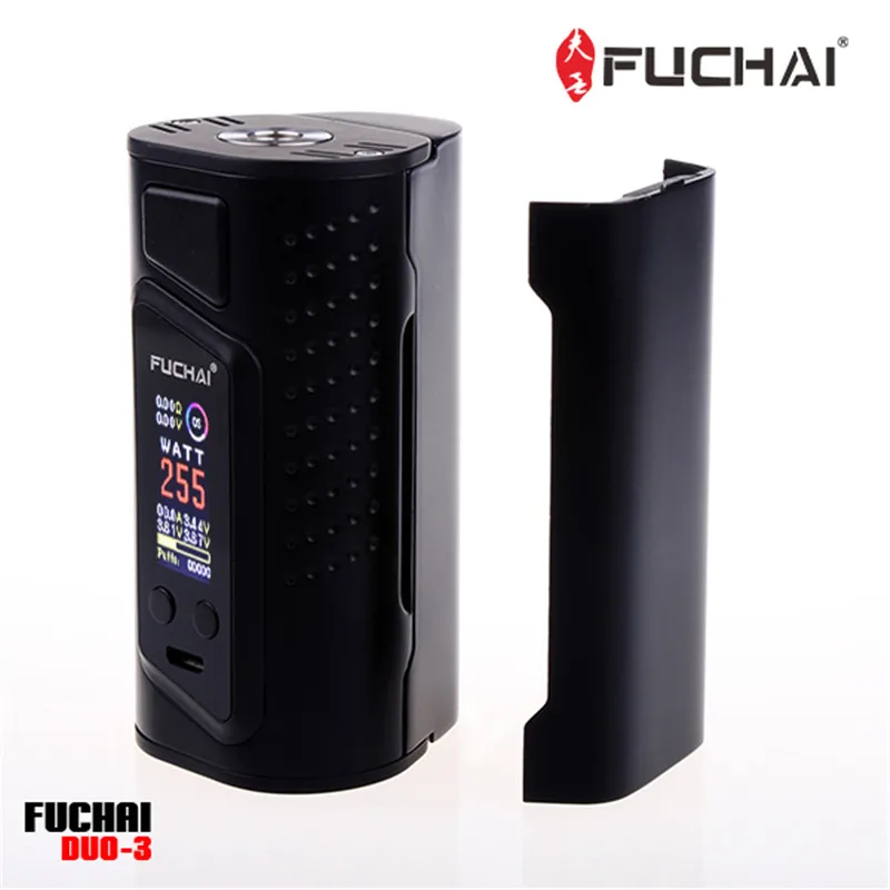 

Original Sigelei Fuchai Duo-3 Mod (3 battery-slot version) 255W Temperature Control Eelctronic Cigarette Power by 18650