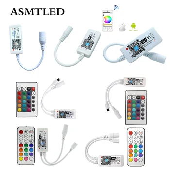 New Version Mini Bluetooth WiFi LED Controller 5V 12V 24V IOS Android Phone APP IR RF Remote Control RGB RGBW Strip Controller
New Version Mini Bluetooth WiFi LED Controller 5V 12V 24V IOS Android Phone APP IR RF Remote Control RGB RGBW Strip Controller