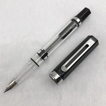 1-Piece Lanbitou Matte Black Transparent Fountain Pen F/EF Nib Plastic Piston Filler Writing Ink Pens School Office Supplies
1-Piece Lanbitou Matte Black Transparent Fountain Pen F/EF Nib Plastic Piston Filler Writing Ink Pens School Office Supplies