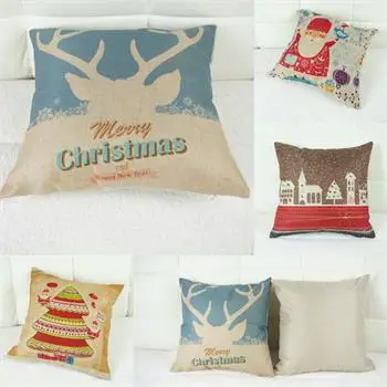 YONTREE 1Piece 1 X Christmas Festival Santa Claus Cushion Pillow Cover Case Linen Pillow Case
YONTREE 1Piece 1 X Christmas Festival Santa Claus Cushion Pillow Cover Case Linen Pillow Case