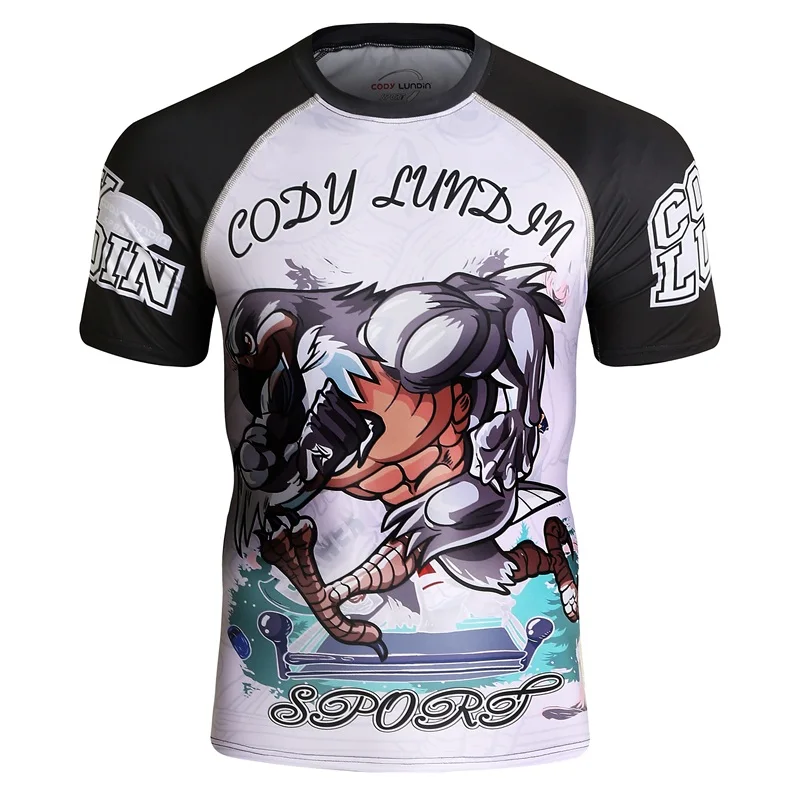 Brands BJJ MMA Rashguard Compression Shirt Mens Base Layer Summer Short Sleeves Fitness Exercise T shirt Male 3D Print Tops tee
Brands BJJ MMA Rashguard Compression Shirt Mens Base Layer Summer Short Sleeves Fitness Exercise T shirt Male 3D Print Tops tee