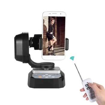 Mcoplus Remote Control Pan Tilt Automatic Motorized Rotating Video Tripod Head + Phone Holder for iPhone Smartphone GoPro Action
Mcoplus Remote Control Pan Tilt Automatic Motorized Rotating Video Tripod Head + Phone Holder for iPhone Smartphone GoPro Action