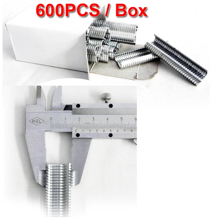 Фото NEW 600pcs / Lot M shape nail for Clip Pliers repairing animal wire Cages ( one box = ) Free shipping | Дом и сад