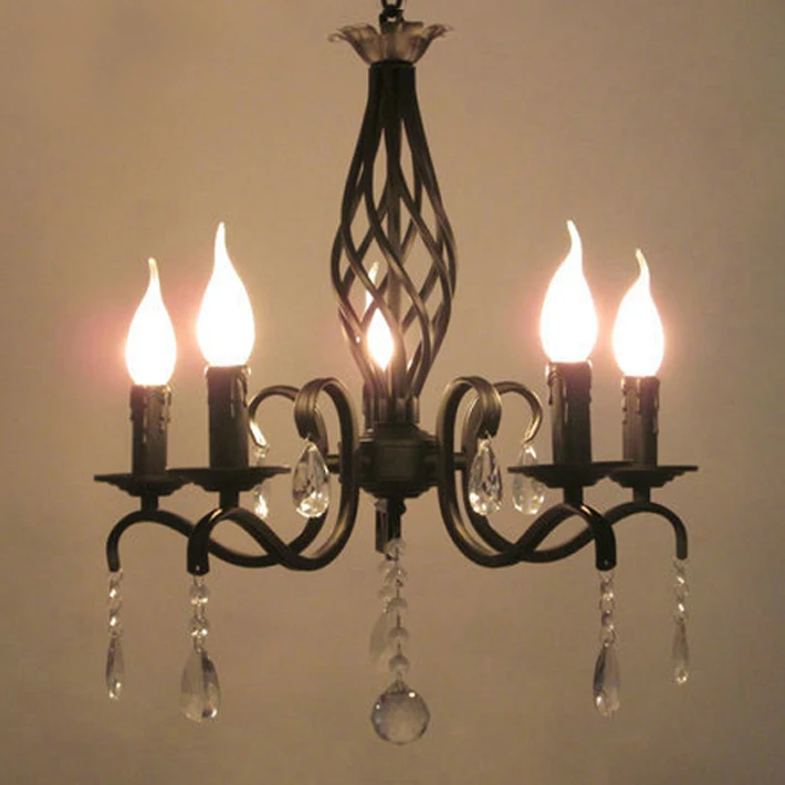 For Foyer living room bedroom dinning room use matt black modern vintage 5 arms crystal classical chandelier lamp light
For Foyer living room bedroom dinning room use matt black modern vintage 5 arms crystal classical chandelier lamp light