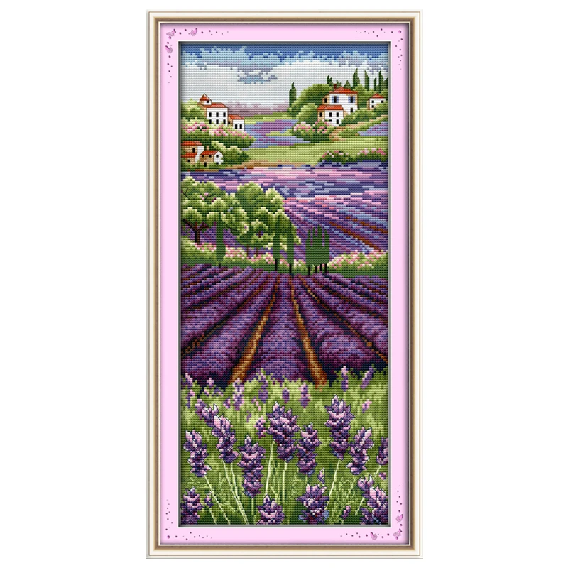 Lavender champaign Counted Cross Stitch Cross Stitch Sets Chinese Cross-stitch Kits Embroidery Needlework
Lavender champaign Counted Cross Stitch Cross Stitch Sets Chinese Cross-stitch Kits Embroidery Needlework