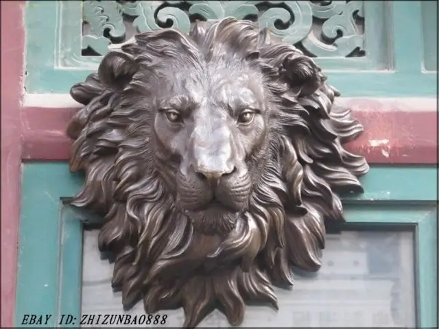 HUGE Western Art brass Wall Hang decoration Lion King Animals Sculpture Garden Decoration 100% real Brass
HUGE Western Art brass Wall Hang decoration Lion King Animals Sculpture Garden Decoration 100% real Brass