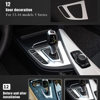 For BMW new 3 Series 2013-16 GT 316 320 Car interior modification gears decorative sequins welcome pedal decorative frame
For BMW new 3 Series 2013-16 GT 316 320 Car interior modification gears decorative sequins welcome pedal decorative frame