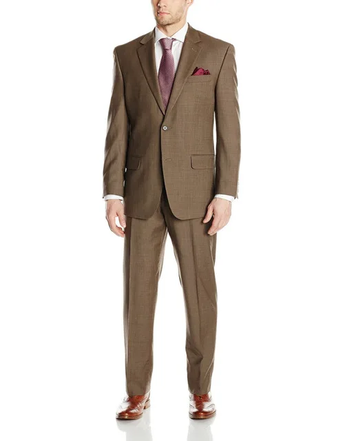 2018 Spring Branded Groom Tuxedos Groomsmen Men's Wedding Suits Best Man Suits Side Vent Suit With Flat Front Pant(jacket+pants)
2018 Spring Branded Groom Tuxedos Groomsmen Men's Wedding Suits Best Man Suits Side Vent Suit With Flat Front Pant(jacket+pants)
