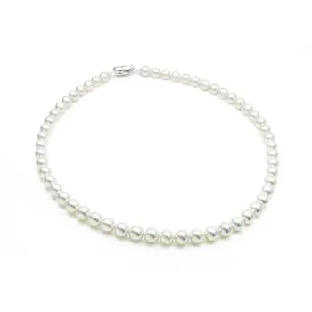 Free Shipping AAA 7-7.5mm Round White Genuine Akoya Pearl Necklace 925 Sterling Silver Clasp
Free Shipping AAA 7-7.5mm Round White Genuine Akoya Pearl Necklace 925 Sterling Silver Clasp