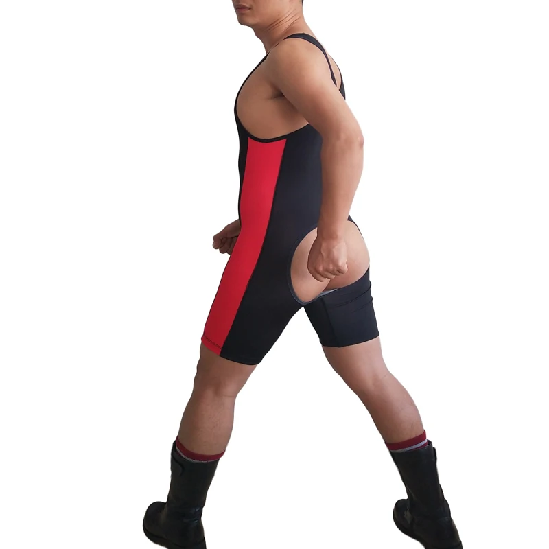 Badiace Open Button Custom Mens Wrestling Singlet Gay Sexy Weight Lifting Gym Outfit Man One piece Swimwear
Badiace Open Button Custom Mens Wrestling Singlet Gay Sexy Weight Lifting Gym Outfit Man One piece Swimwear