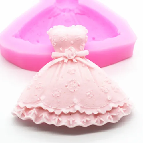 Fondant chocolate cake decoration mold ballet skirt Shape Resin Craft Silicone molds Hand made Soap Casting Mould
Fondant chocolate cake decoration mold ballet skirt Shape Resin Craft Silicone molds Hand made Soap Casting Mould
