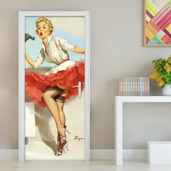 3D Wall Door Sticker Modern Creative Figure Wallpaper Home Design Living Room Restaurant PVC Self-Adhesive Waterproof Door Decal
3D Wall Door Sticker Modern Creative Figure Wallpaper Home Design Living Room Restaurant PVC Self-Adhesive Waterproof Door Decal