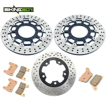 BIKINGBOY For Suzuki GSXR GSX-R 1000 2009 2010 2011 Front Rear Brake Discs Rotors Disks Pads Motorcycle 310mm 220mm Replacement
BIKINGBOY For Suzuki GSXR GSX-R 1000 2009 2010 2011 Front Rear Brake Discs Rotors Disks Pads Motorcycle 310mm 220mm Replacement