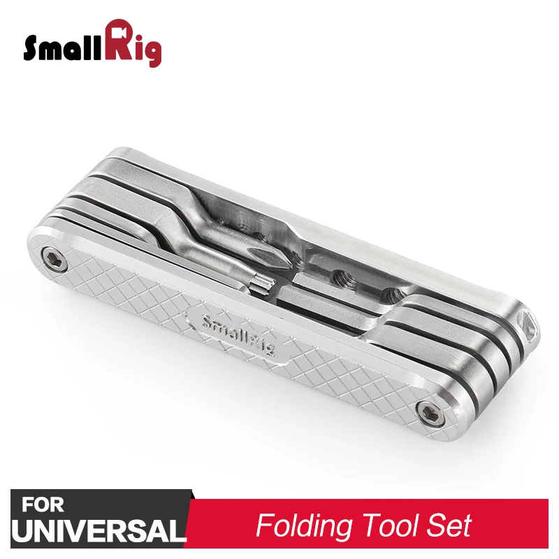 SmallRig DSLR Camera Rig Folding Tool Set with Screwdrivers and Wrenches 2213
SmallRig DSLR Camera Rig Folding Tool Set with Screwdrivers and Wrenches 2213