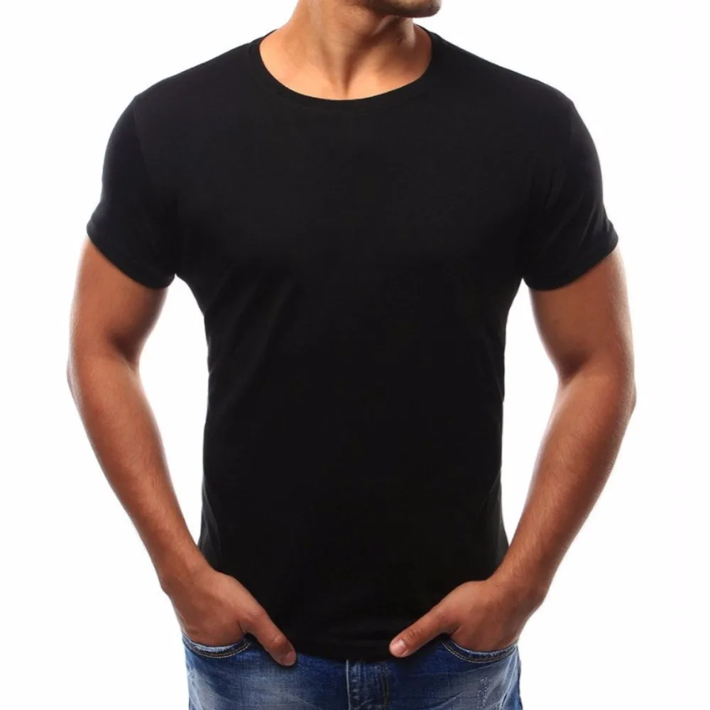 Male 2018 Brand Short Sleeve Solid Color T Shirt O-Neck Slim Men T-Shirt Tops Fashion Mens Tee Shirt T Shirts M-4XL
Male 2018 Brand Short Sleeve Solid Color T Shirt O-Neck Slim Men T-Shirt Tops Fashion Mens Tee Shirt T Shirts M-4XL