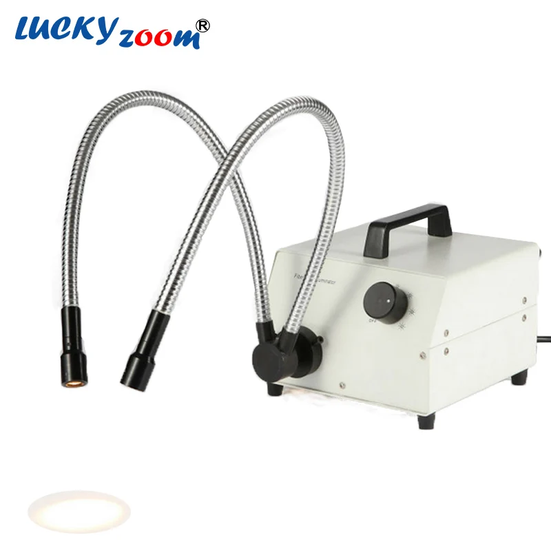 Luckyzoom Brand Professional 150W Dual Goose-neck Fiber Optic Illuminator black color 110V USA Model
Luckyzoom Brand Professional 150W Dual Goose-neck Fiber Optic Illuminator black color 110V USA Model