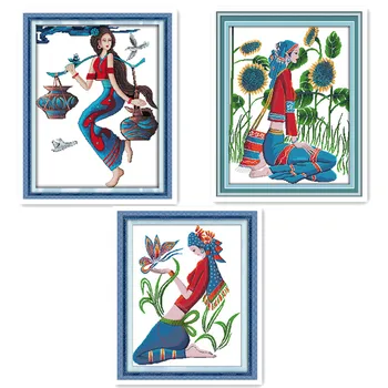 Featured costumes ethnic girls hand stitch embroidery kit design, dmc Spire Beauty Series Furniture accessories gifts
Featured costumes ethnic girls hand stitch embroidery kit design, dmc Spire Beauty Series Furniture accessories gifts