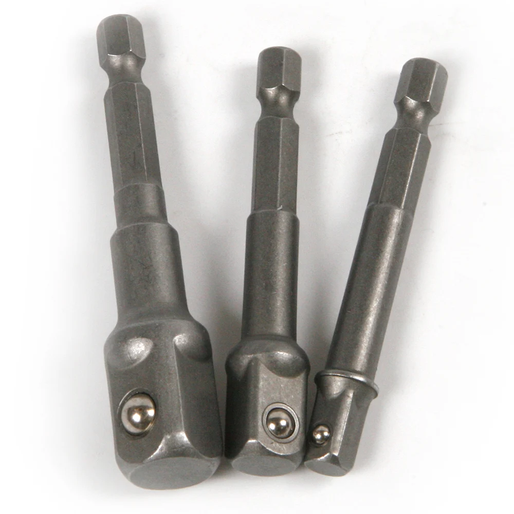 1PC 1/4'' 6.35mm Shank Socket Adapter Drill Bit Chrome Vanadium Steel CR-V Socket Adapter 1/2" 3/8" 1/4" choice New
1PC 1/4'' 6.35mm Shank Socket Adapter Drill Bit Chrome Vanadium Steel CR-V Socket Adapter 1/2" 3/8" 1/4" choice New