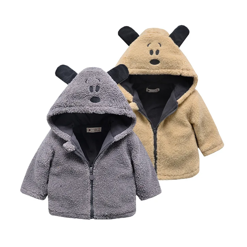 Puppy dog cartoon hooded dog ear plush cotton coat warm boy's jacket comfortable baby girl's coat children's clothes 12M-3T
Puppy dog cartoon hooded dog ear plush cotton coat warm boy's jacket comfortable baby girl's coat children's clothes 12M-3T