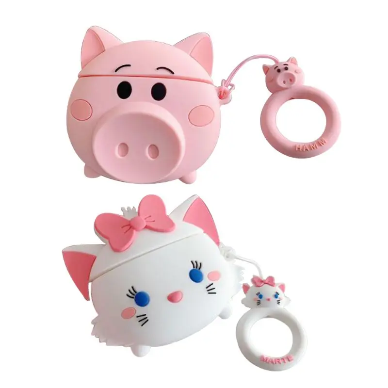 Small Cute Animal Pattern Soft Silicone Protective Cover Shockproof Case Skin with Lanyard for Airpods 1/2 Charging Box Accessor
Small Cute Animal Pattern Soft Silicone Protective Cover Shockproof Case Skin with Lanyard for Airpods 1/2 Charging Box Accessor