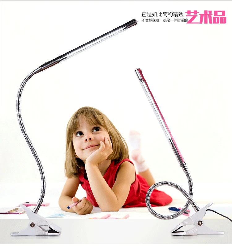 Creative hostel USB rechargeable metal hose clip table lamp with adjustable light LED eye reading learning reading desk lamp
Creative hostel USB rechargeable metal hose clip table lamp with adjustable light LED eye reading learning reading desk lamp