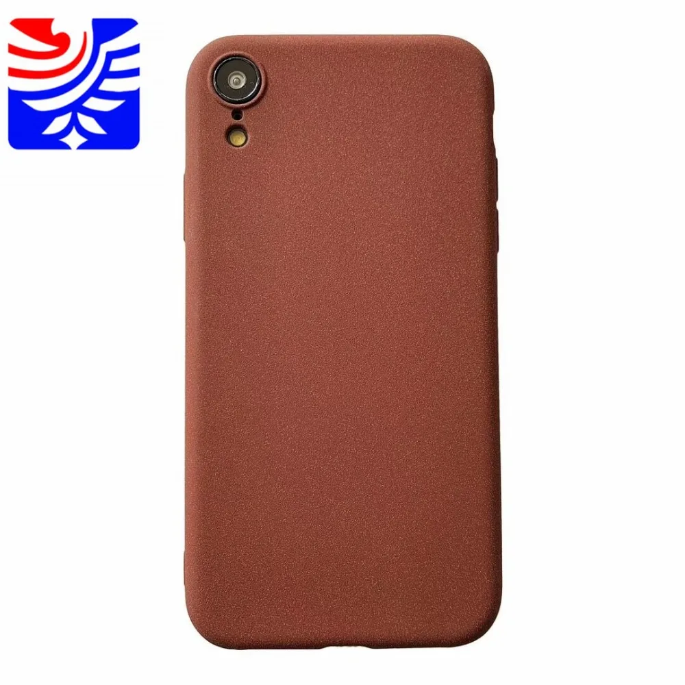 PEIPENG Simple scrub Silica gel soft shell For iPhone 7 7Plus 6 6S 6Plus 8 8Plus X XR XS Max TPU Anti-fall lovely Phone Case01