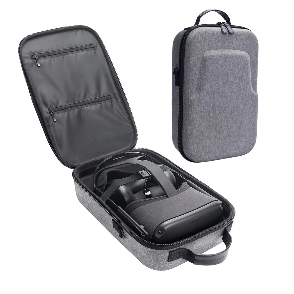 Travel Case For Oculus Quest VR Virtual Reality Gaming Headset and Controllers Accessories Carrying Bag Protect Bag Storage Box
Travel Case For Oculus Quest VR Virtual Reality Gaming Headset and Controllers Accessories Carrying Bag Protect Bag Storage Box