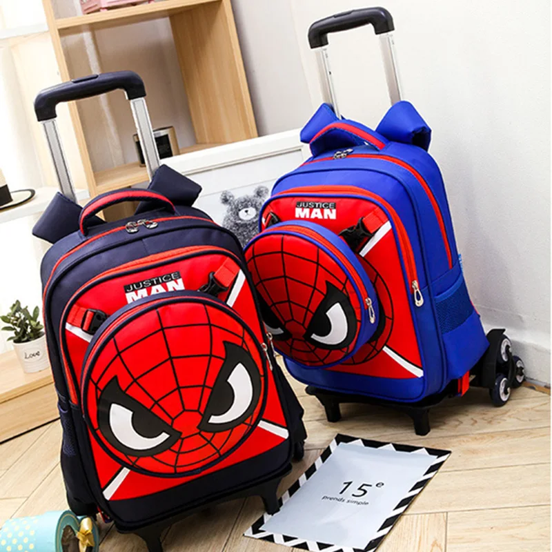 Marvel Spiderman Trolley Suitcase Kids Travel Luggage Bag Case 3PCS//set New Kids suitcase