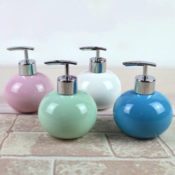 WSHYUFEI 1pcs ceramic bathroom accessories 4 color ball latex bottles toiletries supplies home decoration
WSHYUFEI 1pcs ceramic bathroom accessories 4 color ball latex bottles toiletries supplies home decoration