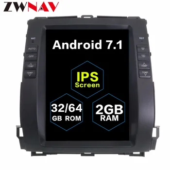 Tesla style 10.4" Android 7.1 Car dvd Player unit For Toyota Land Cruiser Prado 120 2002 -2009/ Lexus GX470 car GPS radio stereo
Tesla style 10.4" Android 7.1 Car dvd Player unit For Toyota Land Cruiser Prado 120 2002 -2009/ Lexus GX470 car GPS radio stereo