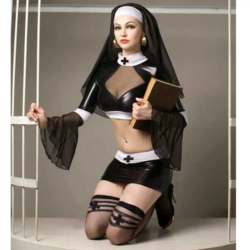new Christmas HOT SELLING Sexy halloween nun costumes for women fantasy and sexy cosplay costume
new Christmas HOT SELLING Sexy halloween nun costumes for women fantasy and sexy cosplay costume