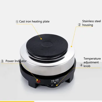 220V Electric Stove Oven Cooker Multifunctional Mini Coffee Heater Mocha Heating Hot Plates For Heating Coffee Milk
220V Electric Stove Oven Cooker Multifunctional Mini Coffee Heater Mocha Heating Hot Plates For Heating Coffee Milk