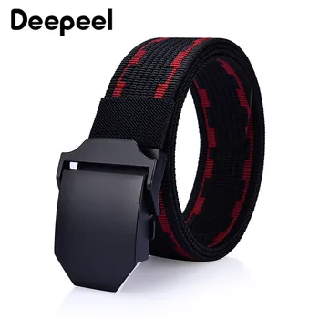 Deepeel 1pc 3.7X110/125cm Canvas Belt Automatic Smooth Buckle Nylon Men's Belt Leisure Outdoor Decoration Jeans Accessory YB139
Deepeel 1pc 3.7X110/125cm Canvas Belt Automatic Smooth Buckle Nylon Men's Belt Leisure Outdoor Decoration Jeans Accessory YB139