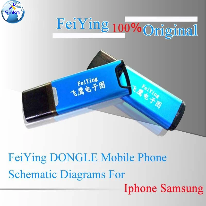 100% оригинальные схемы FeiYing DONGLE для IPhone HTC LG IPad Samsung помощник по ремонту печатной